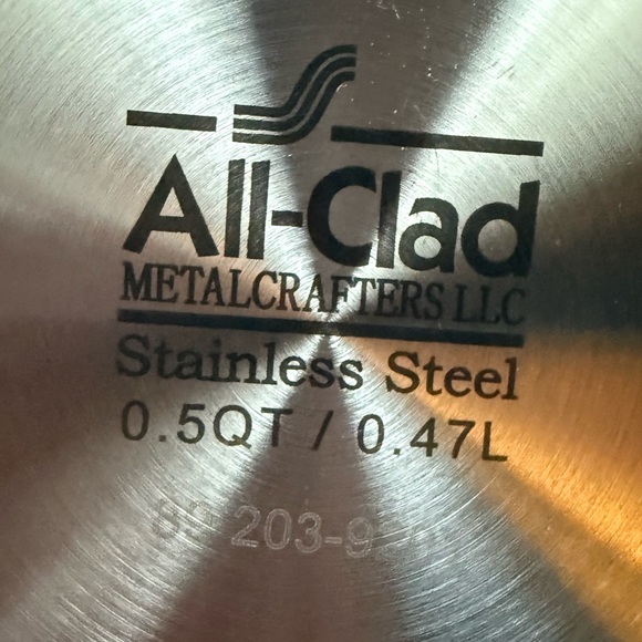 All-Clad NWOT Qty 4 Stainless Steel Gratin & Cocotte Mini Cookware Pans - Picture 10 of 10